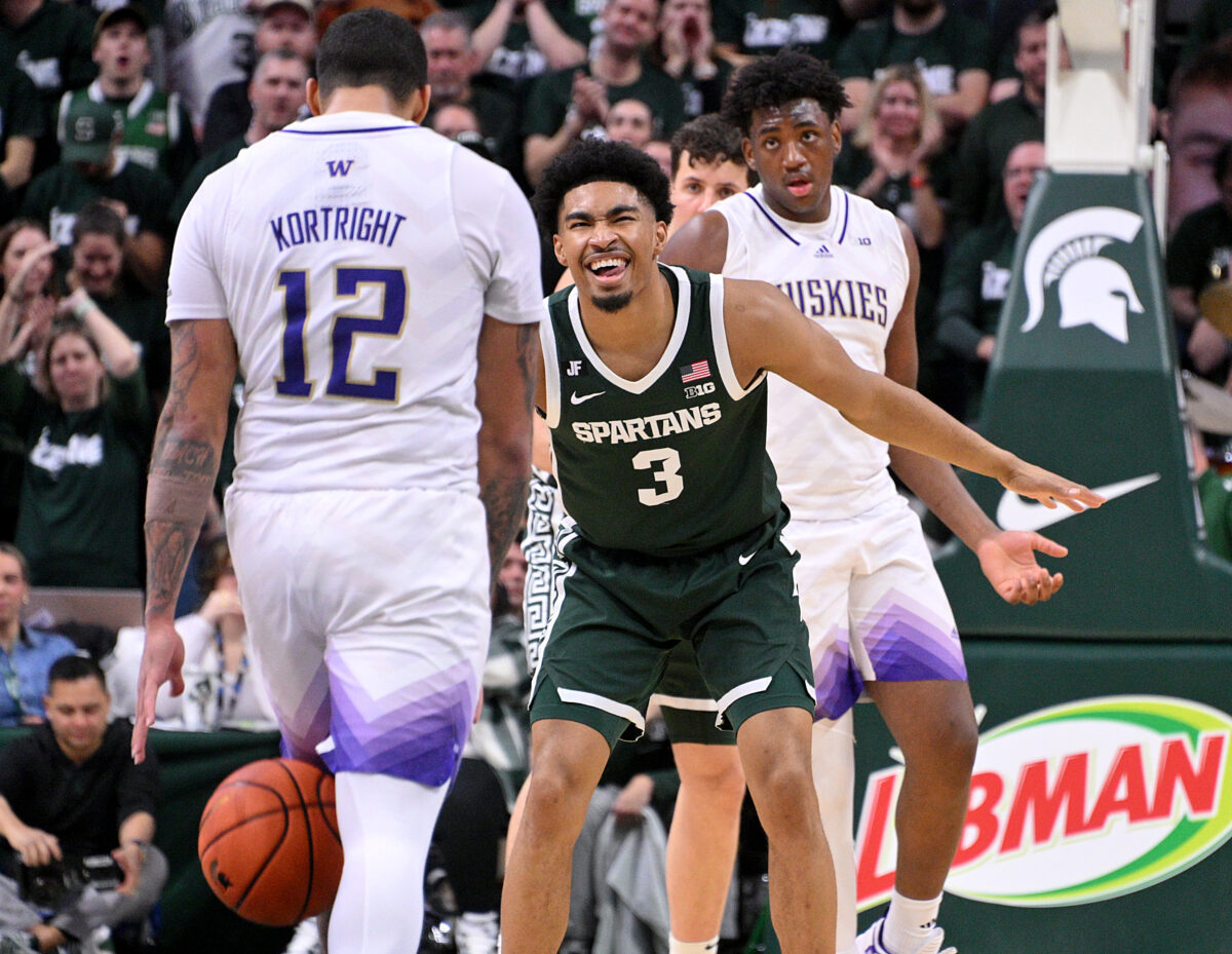 Watch highlights from MSU Basketball’s dominant win over Washington