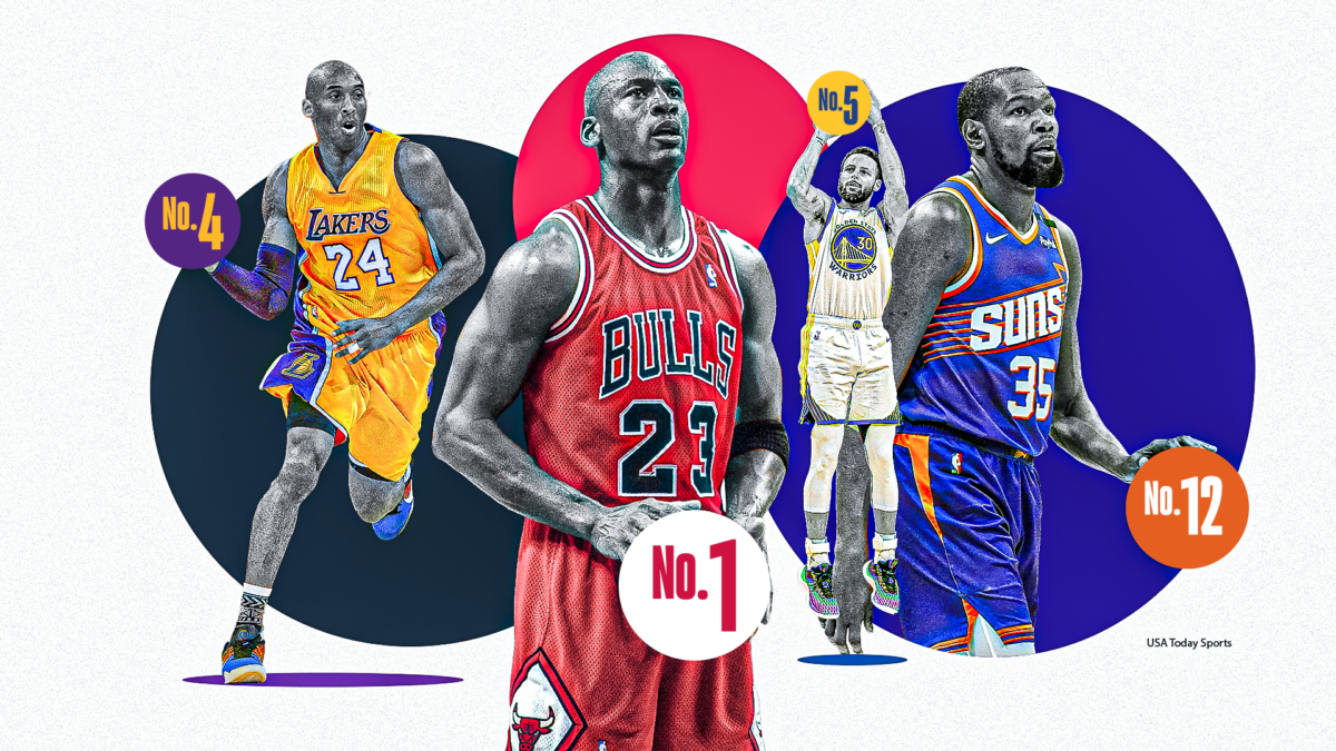 Where did the GOATs rank statistically during their time in the NBA?