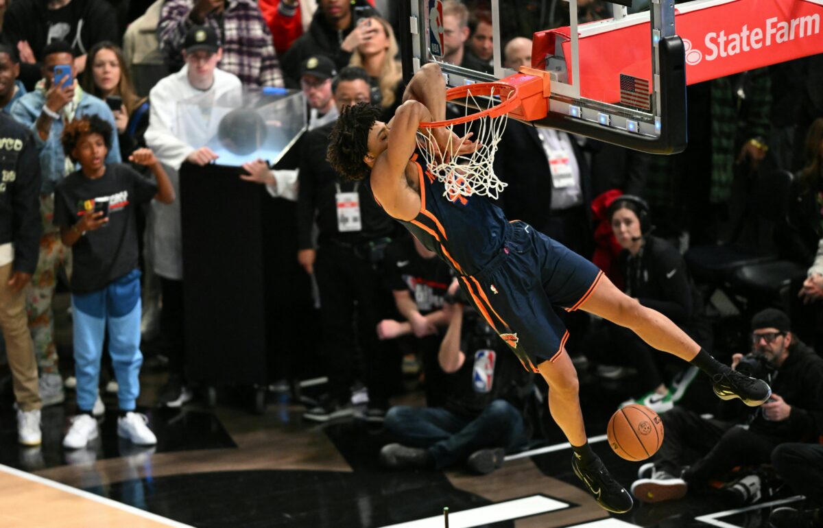 By the numbers, the NBA dunk contest is indeed getting worse