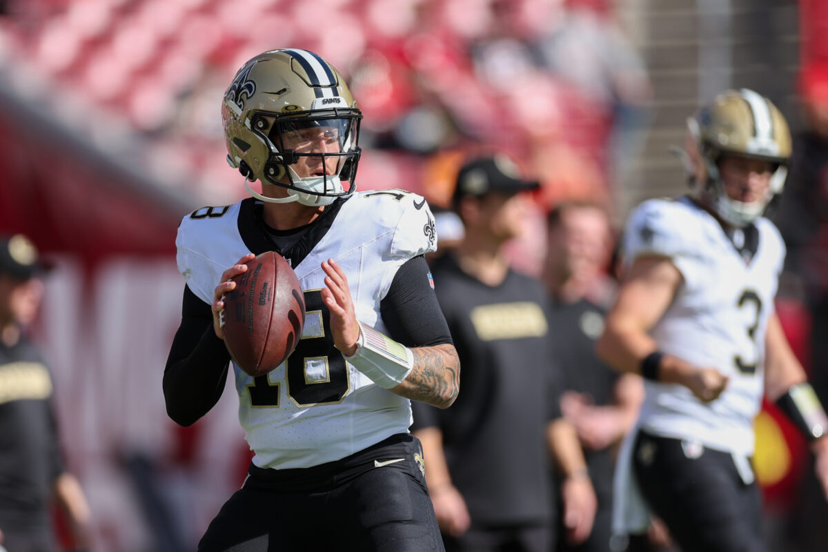 Report: Saints front office execs ‘love’ their young backup quarterback