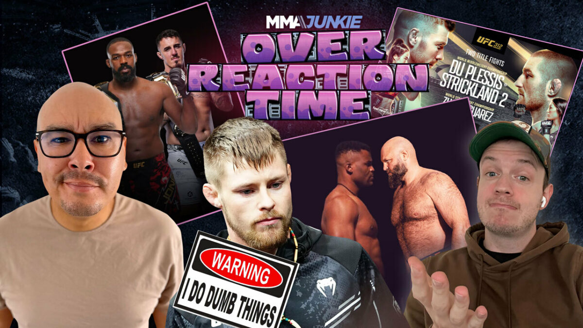 Overreaction Time: Israel Adesnya’s downfall, Dana White vs. Jon Jones builds, UFC 312, more!